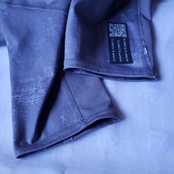 Adidas How We Do TGT Gray Speck Leggings Size S Running - Picture 10 of 11